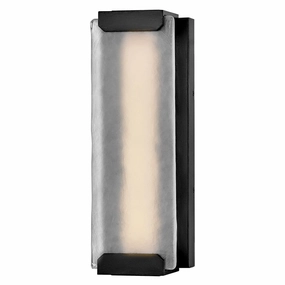 Zayde LED Wall Mount BlackOutdoor wall sconces with motion sensor