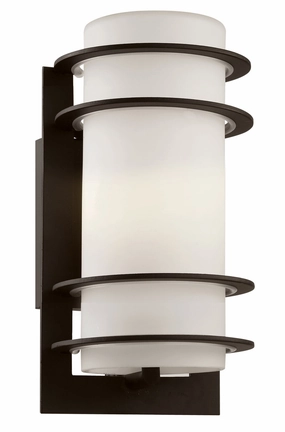 Zephyr One Light Wall Lantern BlackOutdoor wall sconces with motion sensor